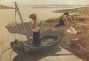 Pierre Puvis de Chavannes The Poor Fisheman Sweden oil painting artist
